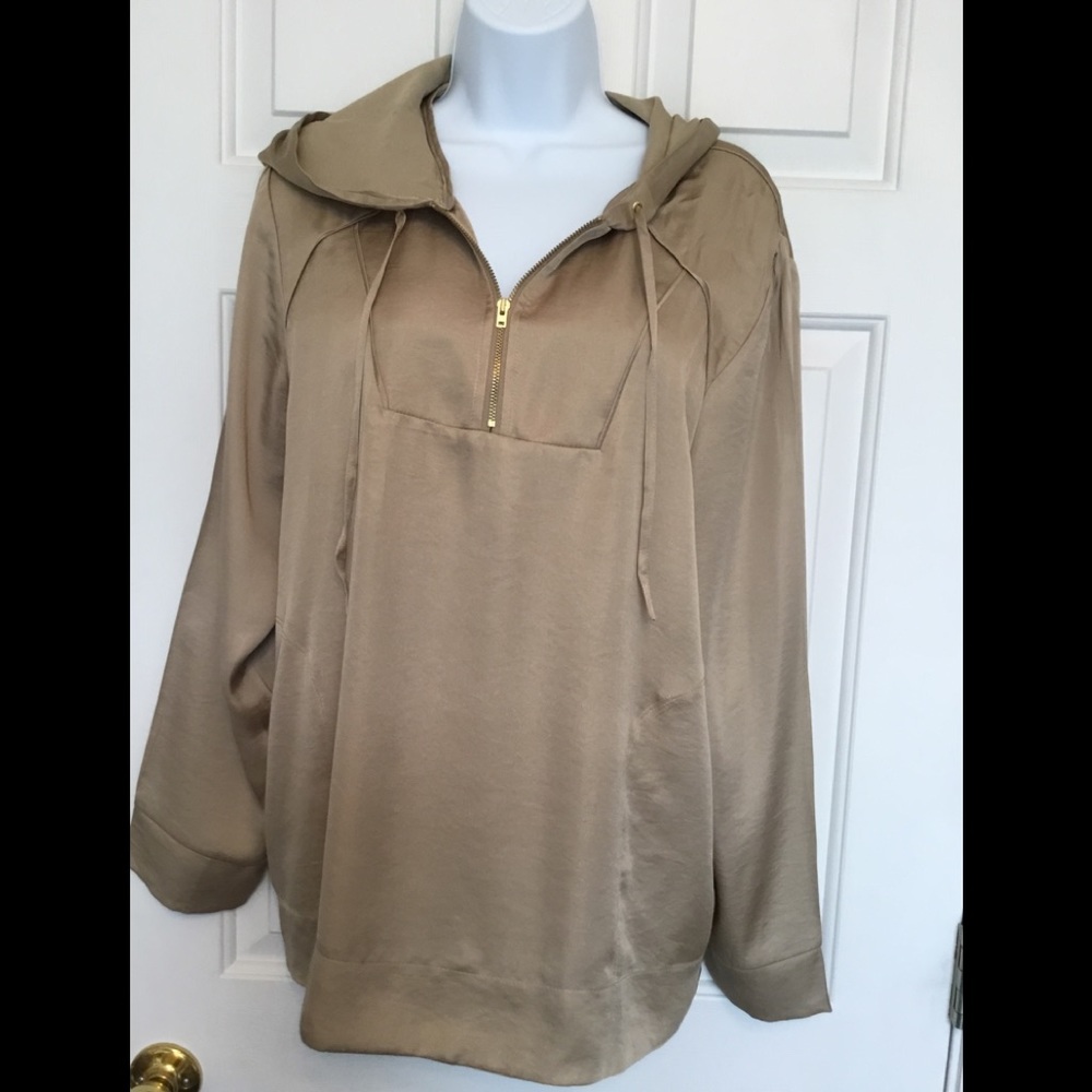 Chico’s gold hooded top